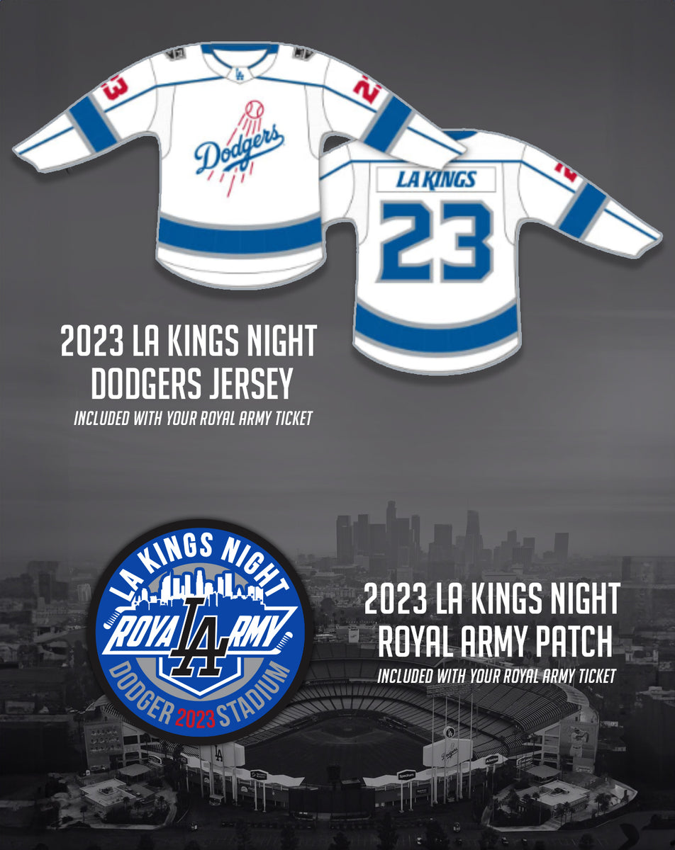 ⚾ RARE Black Los Angeles Dodgers LA Kings Hockey Night Jersey XL NHL MLB ⚾
