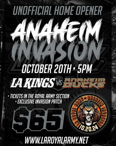 Anaheim Invasion - 10/20/24