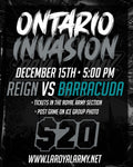 Ontario Invasion - 12/15/24